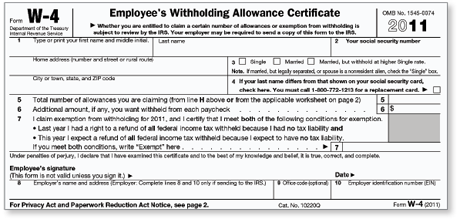 W-4 Form