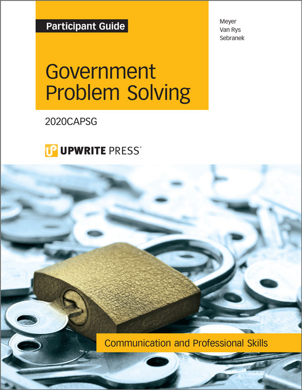 problem solving definition government
